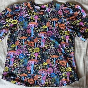 NOOWORKS Magical Mushroom Puff Top 2X